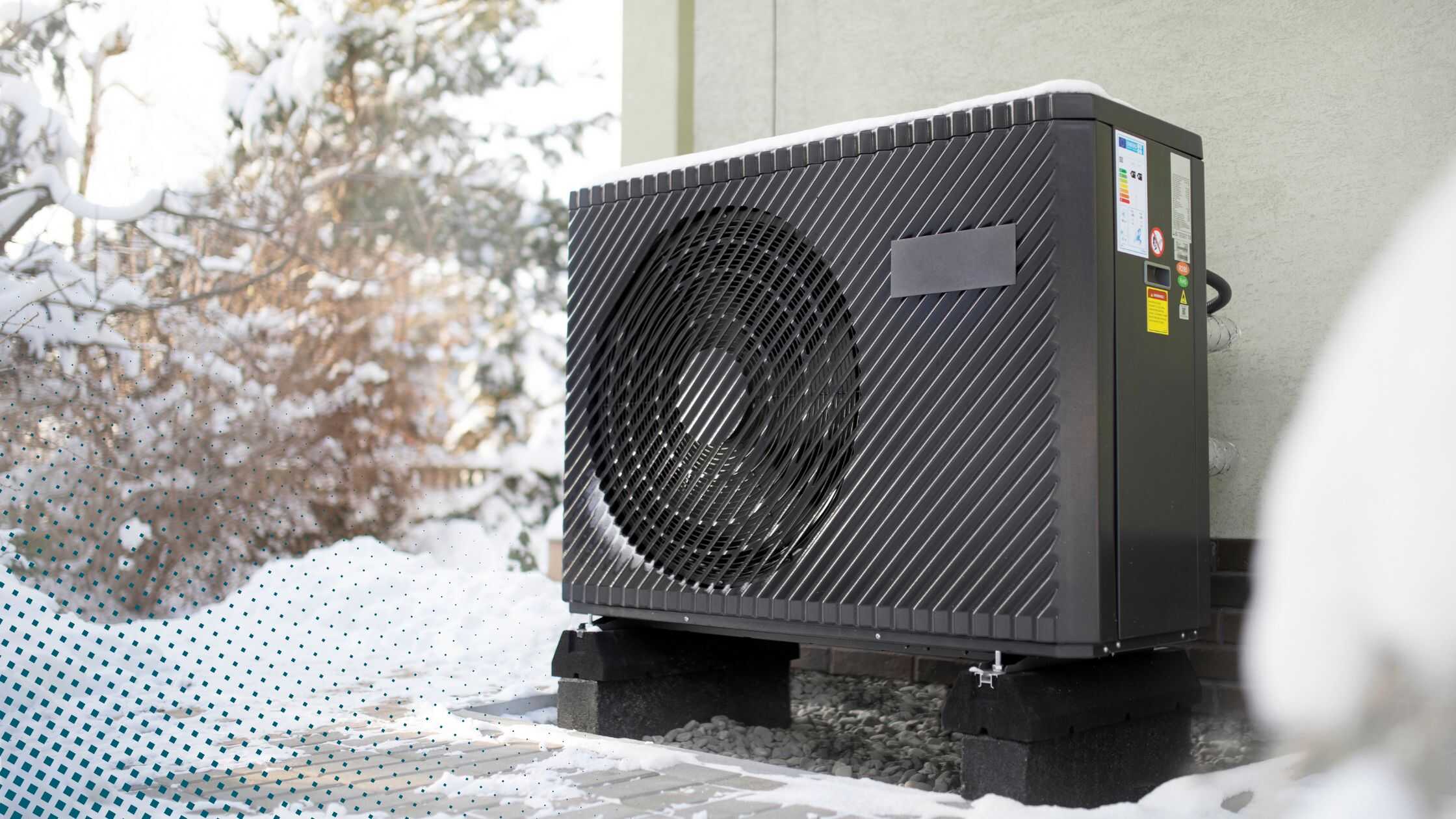 Heat pump in winter